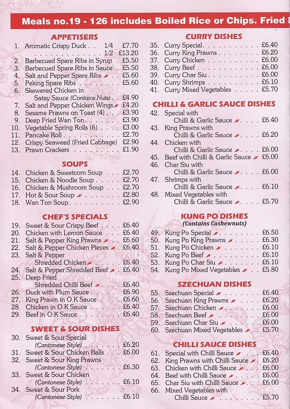 Kens Kitchen, Chinese in Colwyn Bay LL29